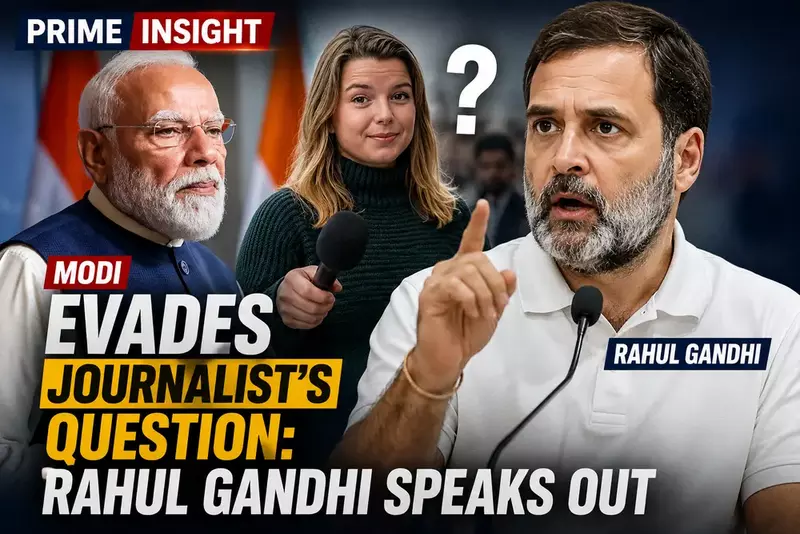 Modi Evades Journalist's Question: Rahul Gandhi Speaks Out 1 Modi Evades Journalist's Question Rahul Gandhi Speaks Out