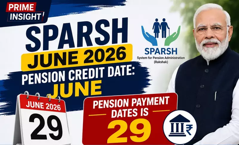 SPARSH June 2026 Pension Credit Date: June Pension Payment Dates 1 SPARSH June 2026 Pension Credit Date June Pension Payment Dates