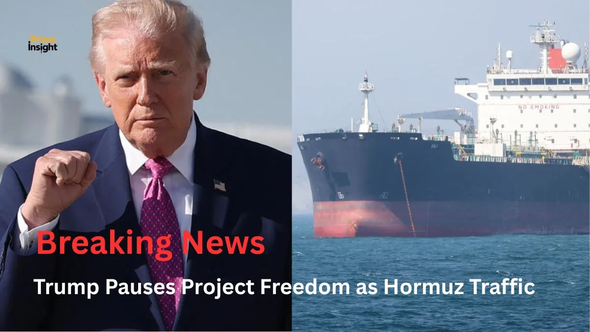 Breaking: Trump Pauses Project Freedom as Hormuz Traffic Stays Critically Low After CMA CGM Ship Attack 1 Trump Pauses Project Freedom as Hormuz Traffic Stays Critically Low After CMA CGM Ship Attack
