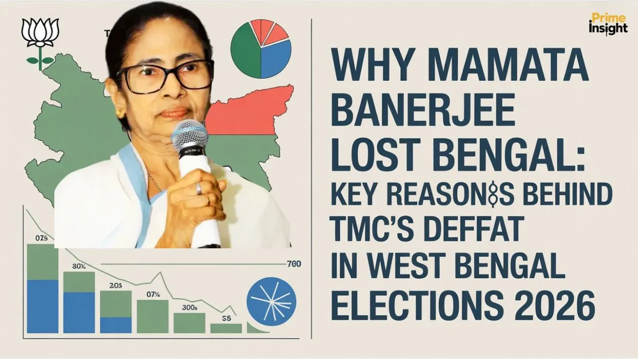 Mamata Banerjee Lost Bengal: Major Reasons for TMC’s Historic Defeat 2026 1 Why Mamata Banerjee Lost Bengal