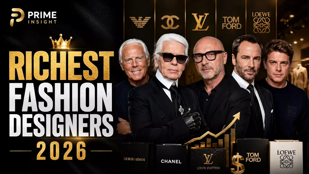 Richest Fashion Designers 2026: Top 10 Net Worth Leaders 1 Richest Fashion Designers 2026