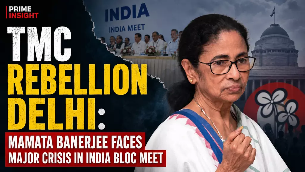 TMC Rebellion Delhi: Mamata Banerjee Faces Major Crisis in INDIA Bloc Meet 1 TMC rebellion Delhi - Mamata Banerjee at INDIA bloc meeting amid party crisis
