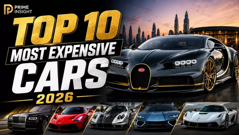 Top 10 Most Expensive Cars 2026 – Price, Speed And Luxury Features 1 Top 10 Most Expensive Cars 2026