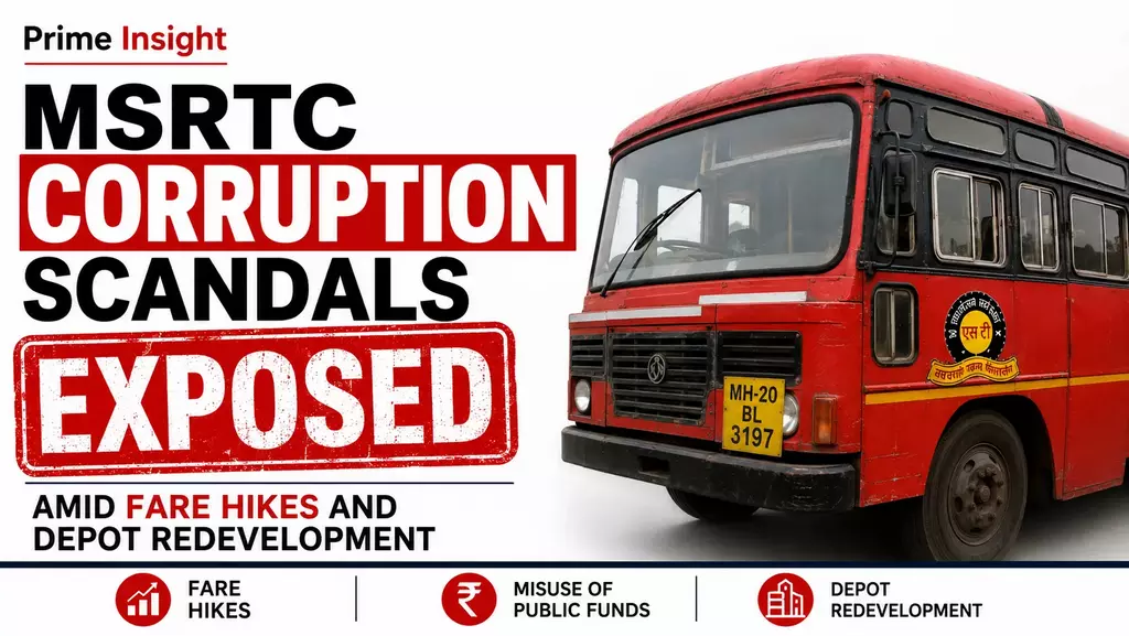 Maharashtra State Road Transport Corporation Updates: 13.56% Fare Hike Enforced and Massive Depot Corruption Exposed 1 Maharashtra State Road Transport Corporation Scandals