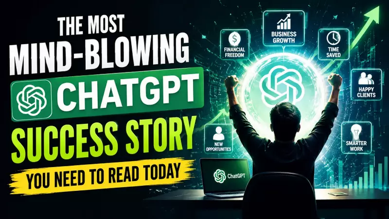 The Most Mind-Blowing ChatGPT Success Story You Need to Read Today 1 ChatGPT Success Story