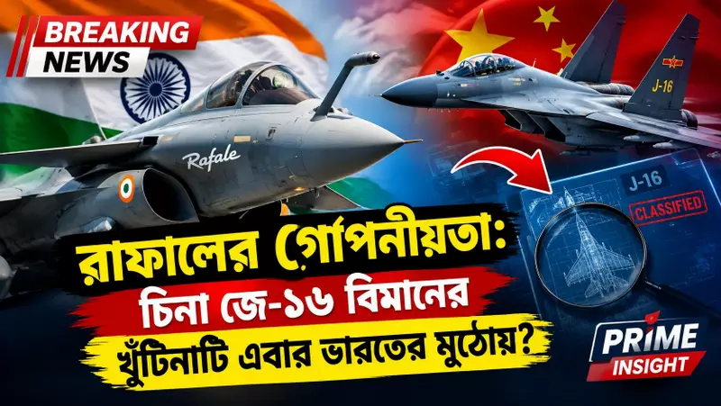 রাফালের গোপনীয়তা: চিনা জে-১৬ বিমানের খুঁটিনাটি এবার ভারতের মুঠোয়? 1 রাফালের গোপনীয়তা এবং ভারতীয় বায়ুসেনার রাফালে যুদ্ধবিমান